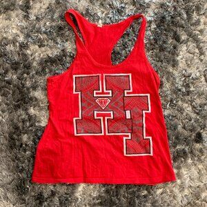Diamond HI(Hawaii) Red (TRIBAL) Tank Top Size 2XL